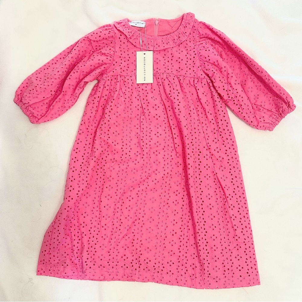 Ascollection Eyelet Girls Dress